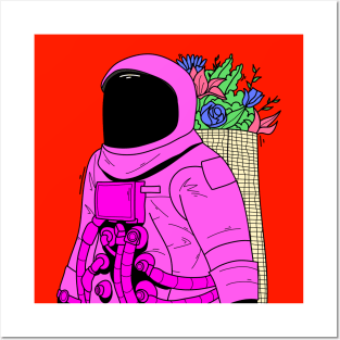 Astronaut Posters and Art